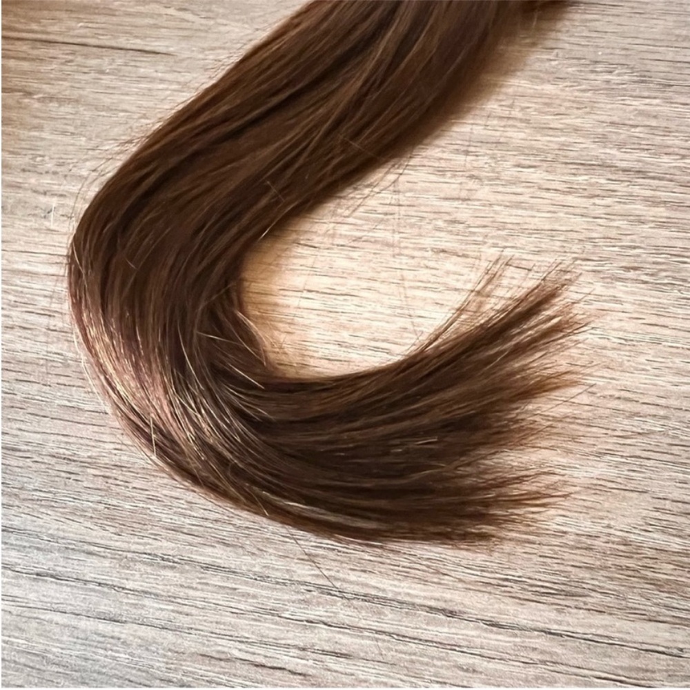 Chocolate Brown Remy Human Hair 20 Inch Clip In Hair Extensions - Picture 4 of 14
